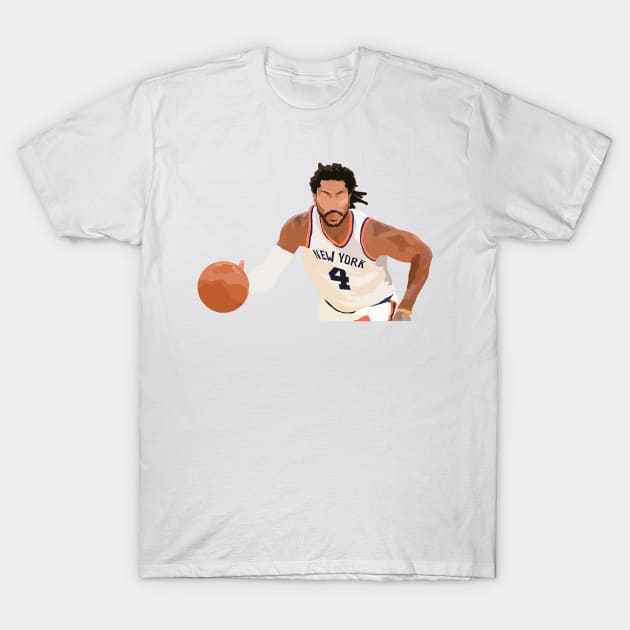 Derrick Rose | New York Knicks T-Shirt by ActualFactual